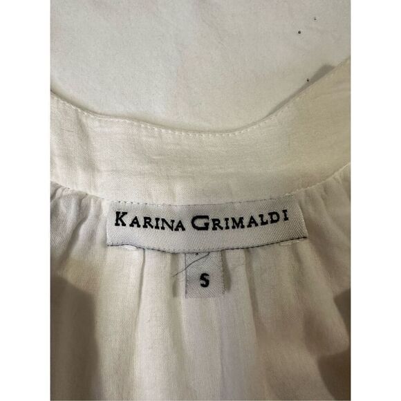 Karina Grimaldi Karpathos Mini Dress, size Small - Picture 3 of 8